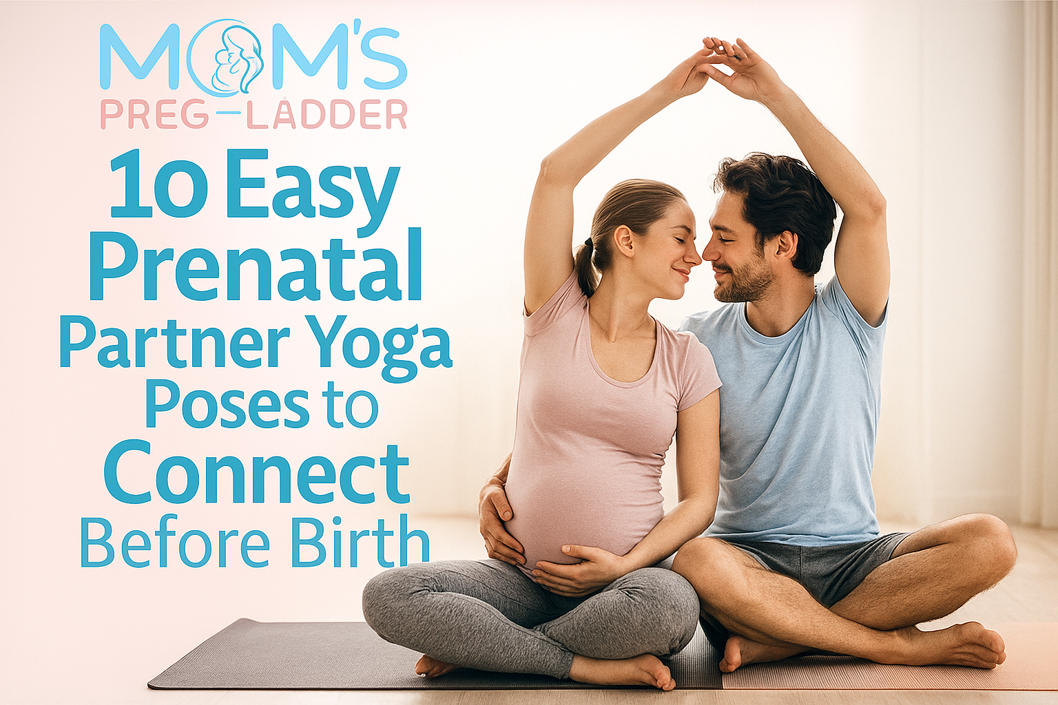 10 Easy Prenatal Partner Yoga Poses to Connect Before Birth
