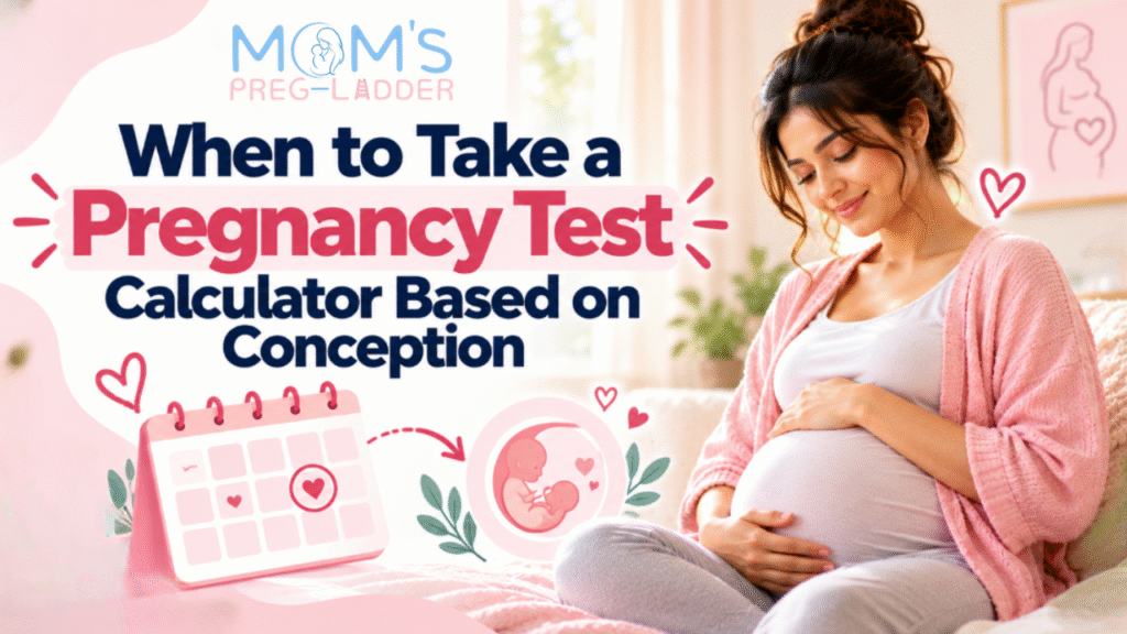 When to Take a Pregnancy Test Calculator Based on Conception